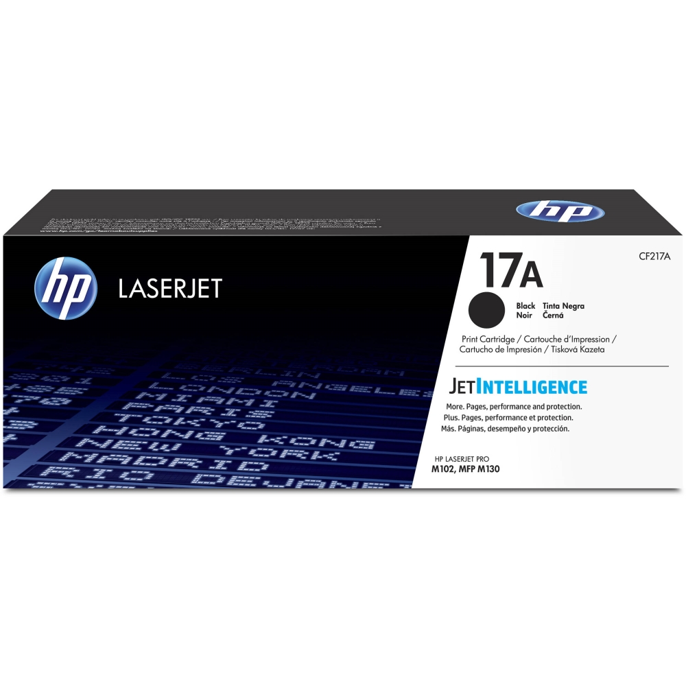HP 17A Black Original LaserJet Toner Cartridge (CF217A) HP 17A Black Original LaserJet Toner Cartridge (CF217A)